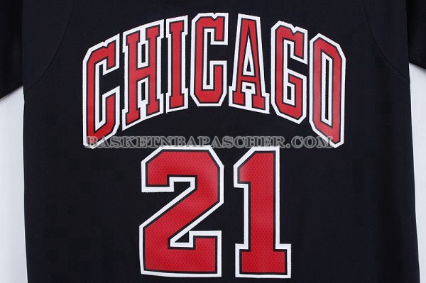 Maillot Manche Courte Chicago Bulls Butler Noir